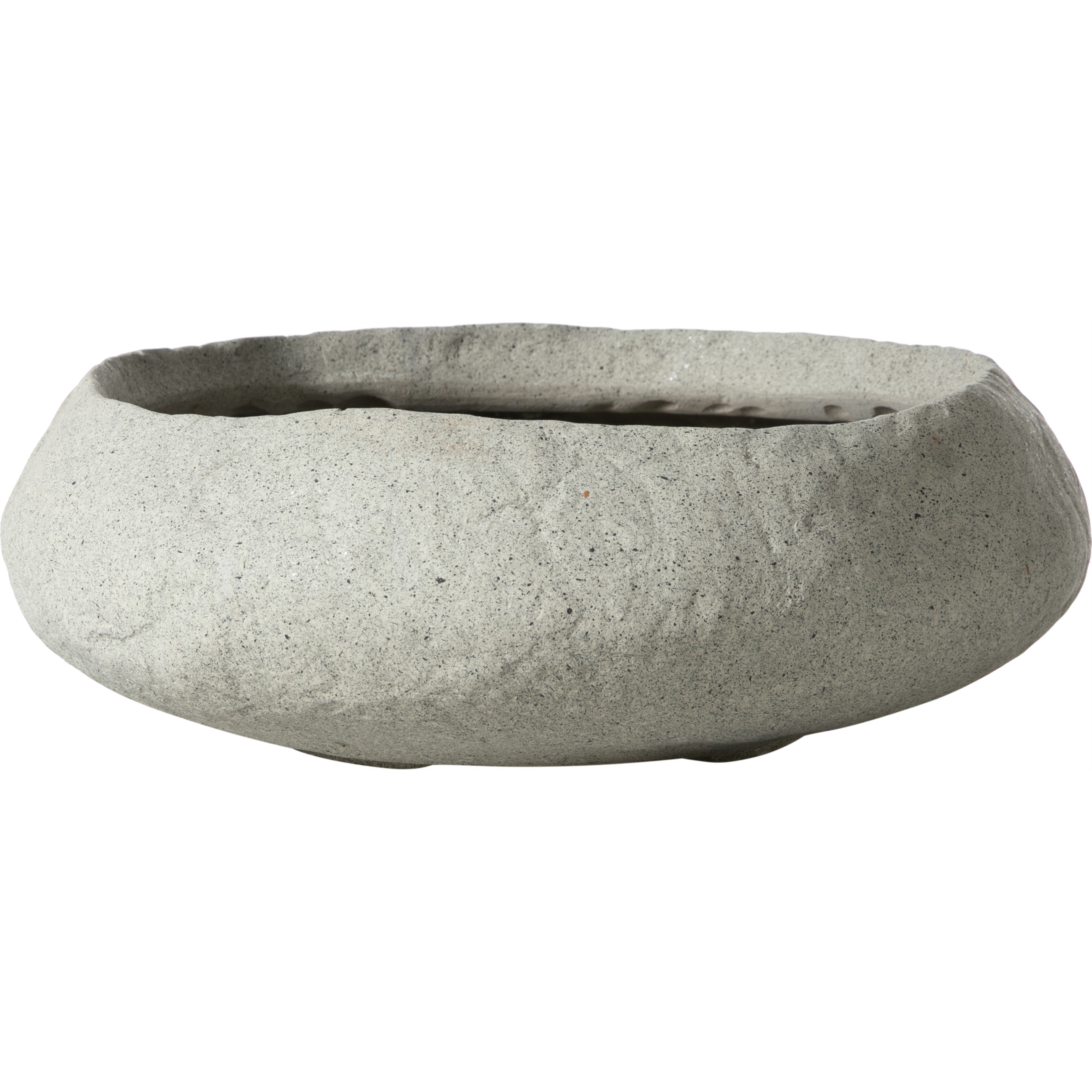 EARTH DEKORATİF KASE BEJ 43X39X15CM