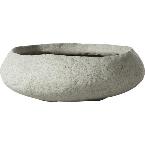 EARTH DEKORATİF KASE BEJ 43X39X15CM