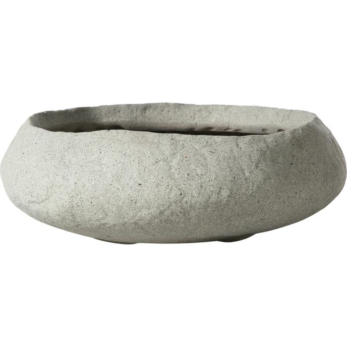 EARTH DEKORATİF KASE BEJ 43X39X15CM