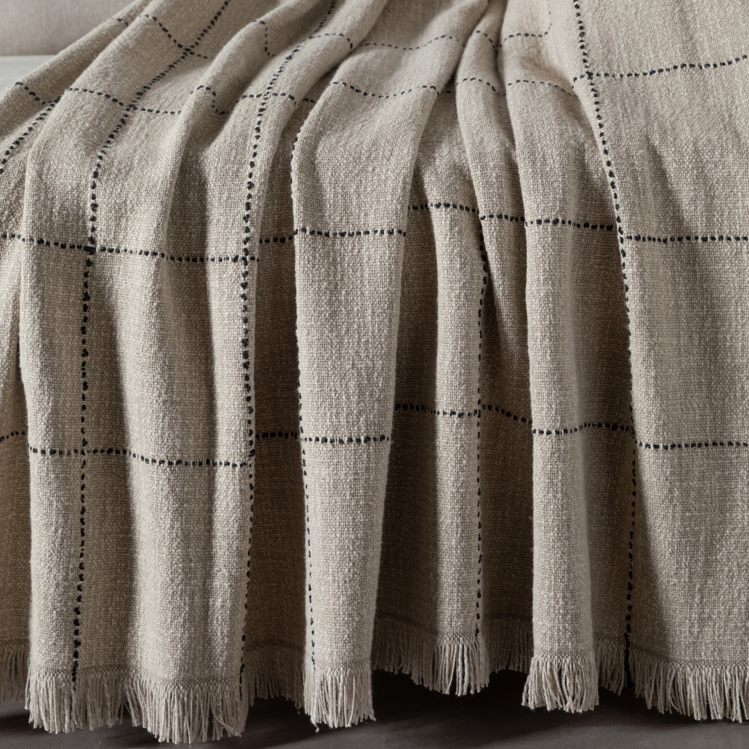 IVY KOLTUK ŞALI BEJ 140X170