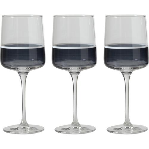  ANTRASİT 3LÜ KADEH SETİ 320CC