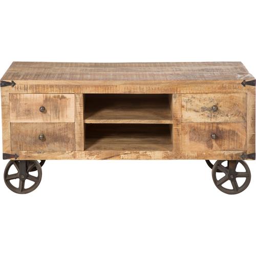  ESCAPE MASİF AHŞAP TV KONSOLU