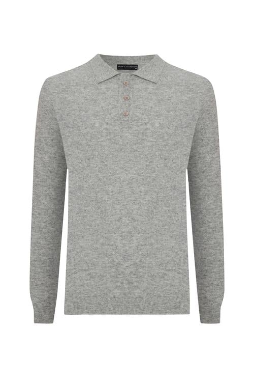  POLO YAKA YÜNLÜ KAZAK