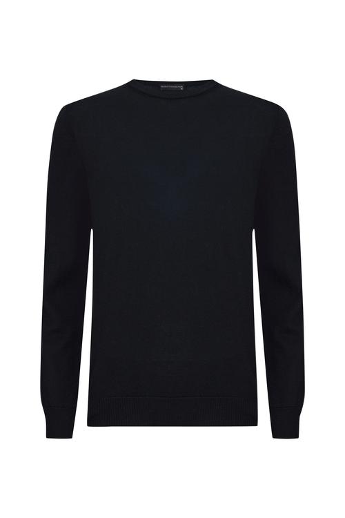 BİSİKLET YAKA YÜN KAZAK