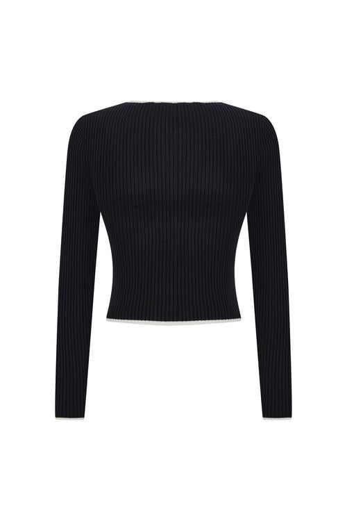  FERMUARLI TRİKO HIRKA