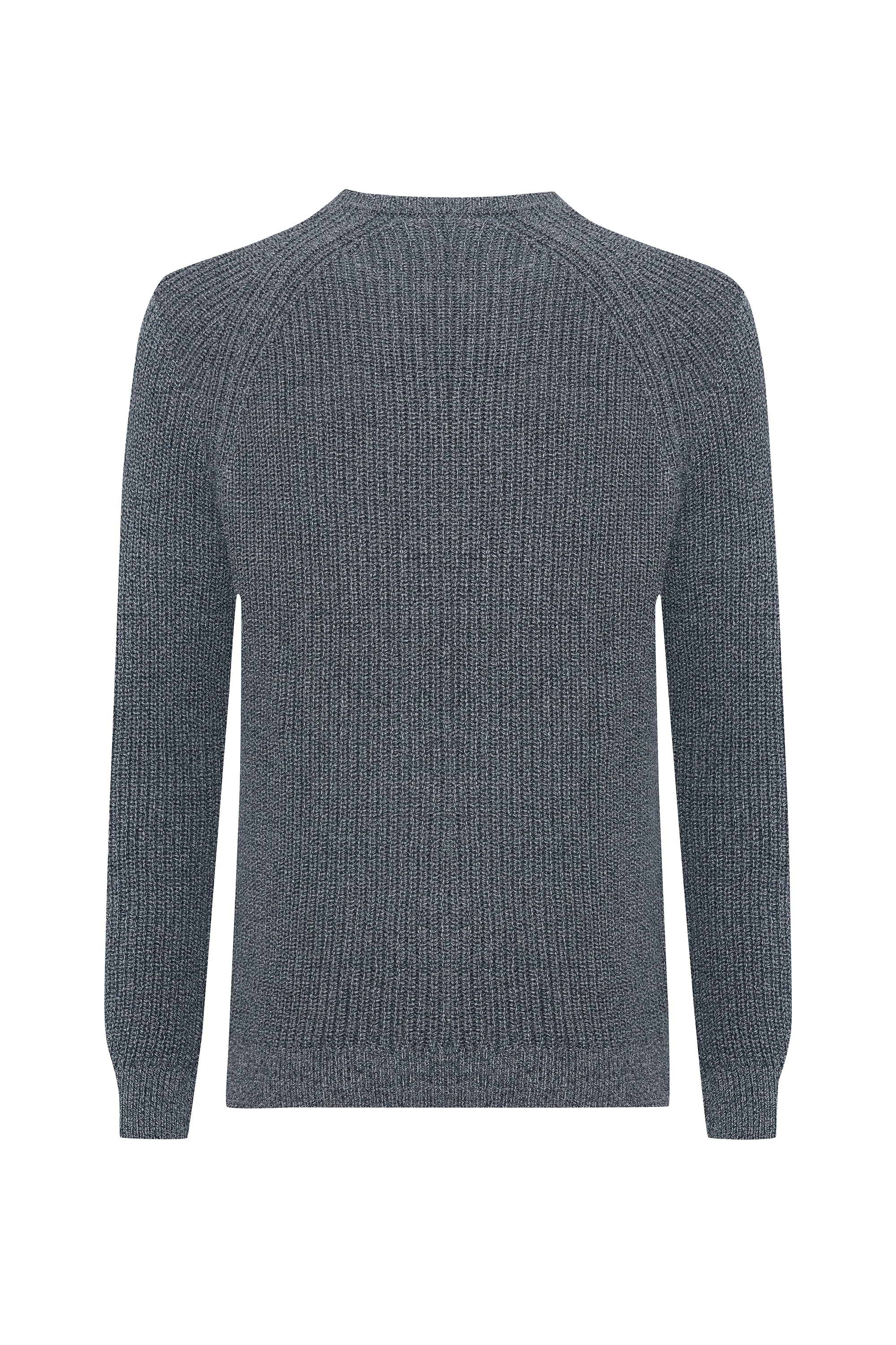 MELANJLI BİSİKLET YAKA KAZAK