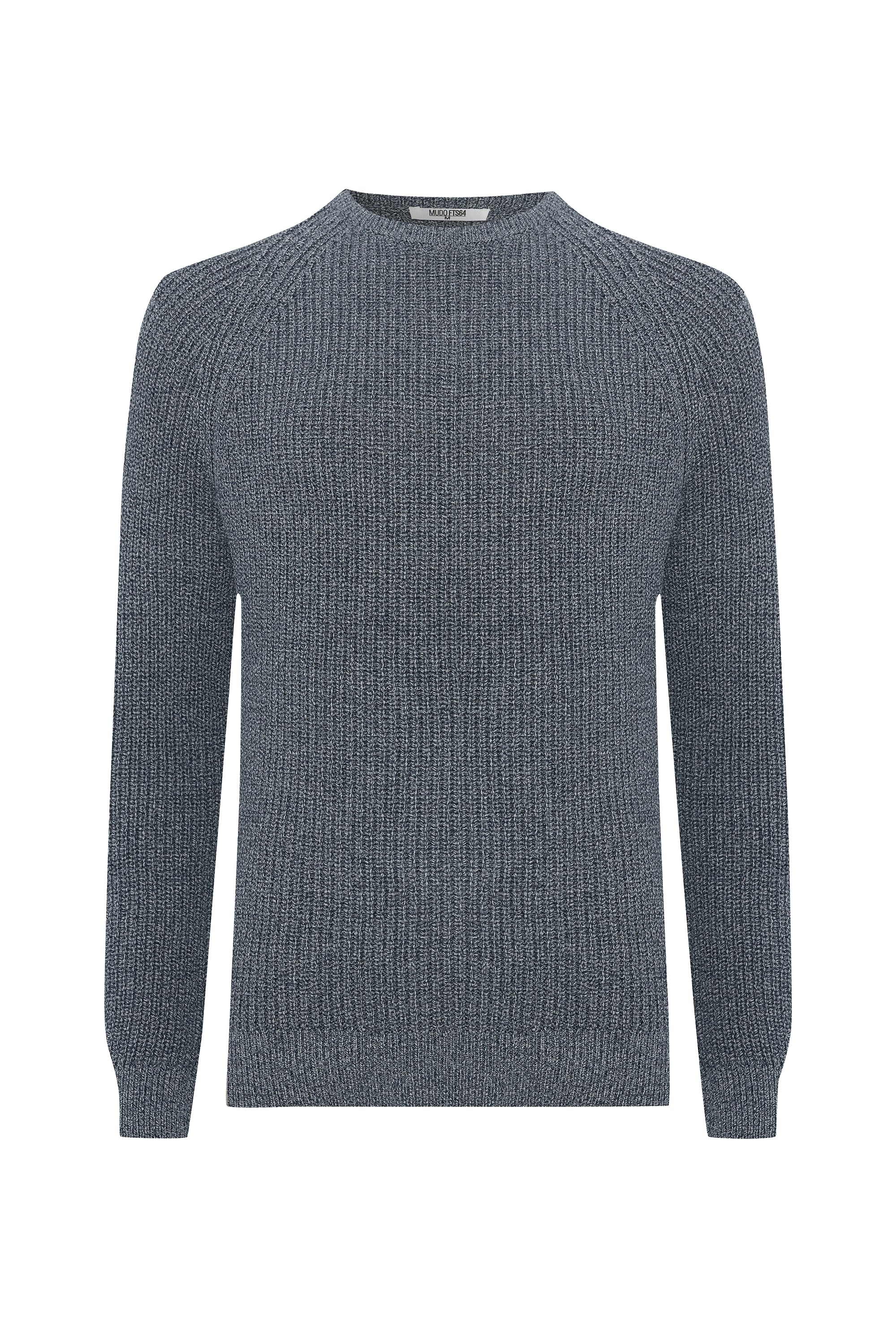 MELANJLI BİSİKLET YAKA KAZAK