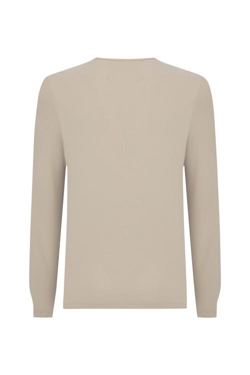  BİSİKLET YAKA UZUN KOLLU T-SHIRT