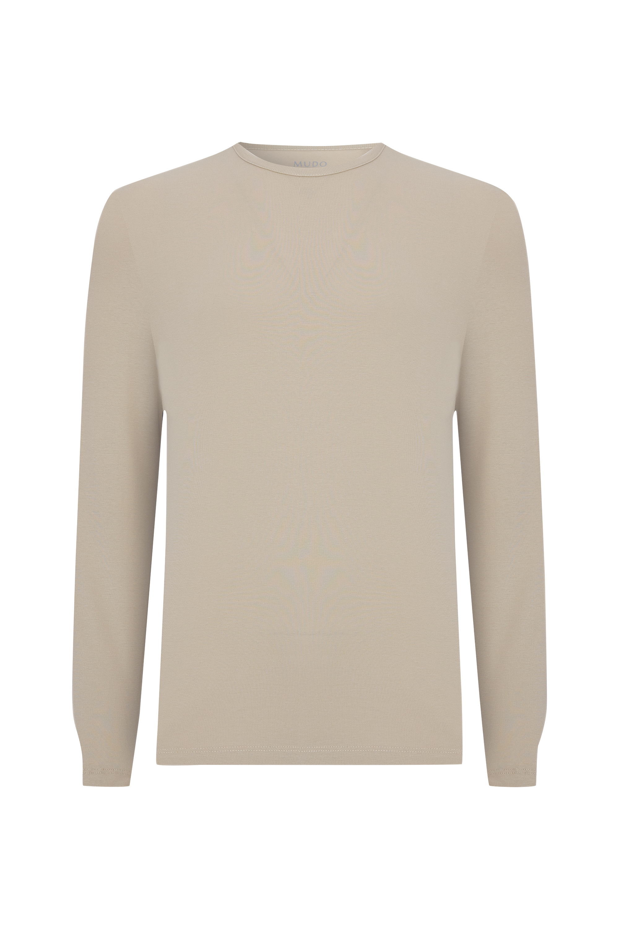 BİSİKLET YAKA UZUN KOLLU T-SHIRT