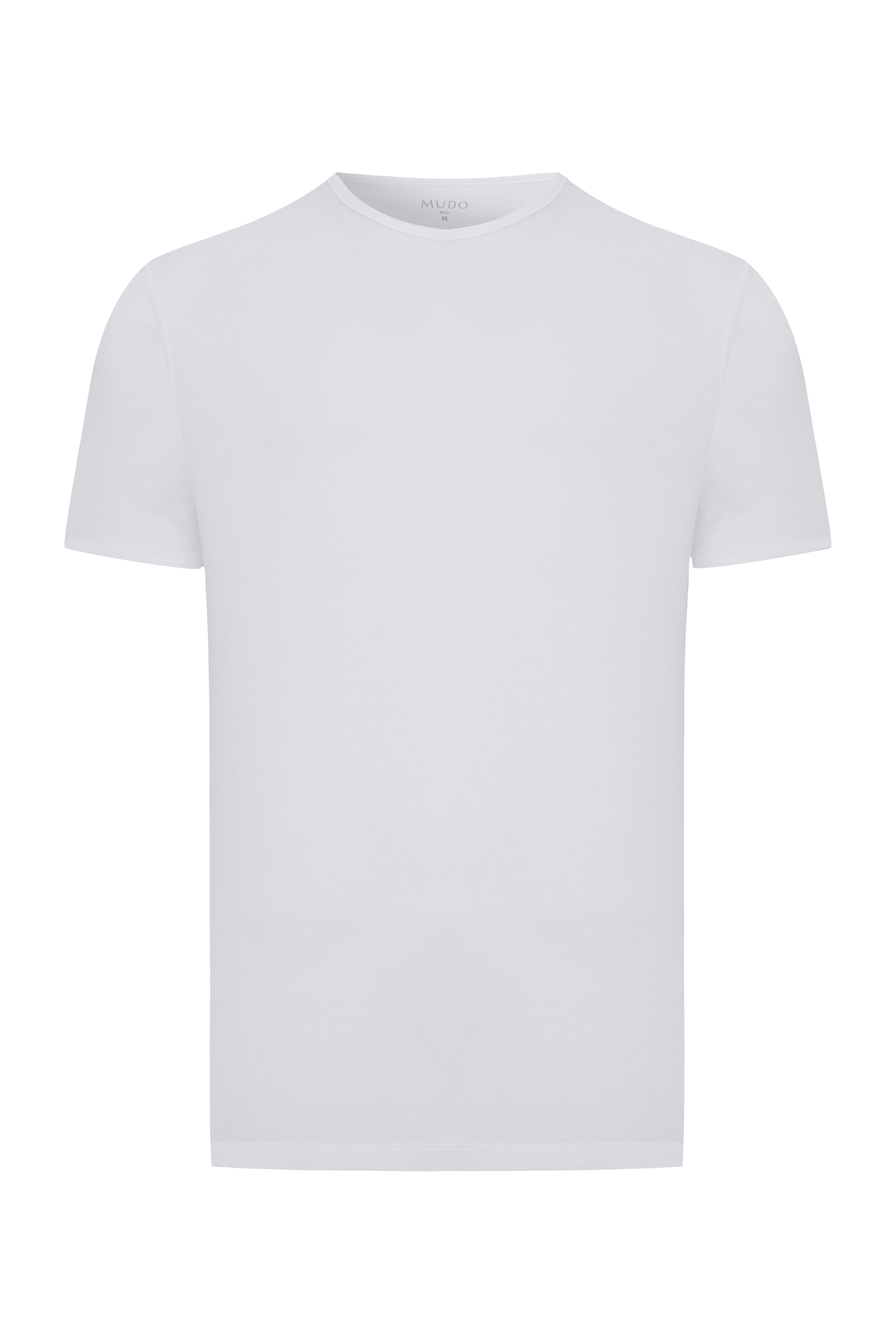 BİSİKLET YAKA KISA KOLLU T-SHIRT