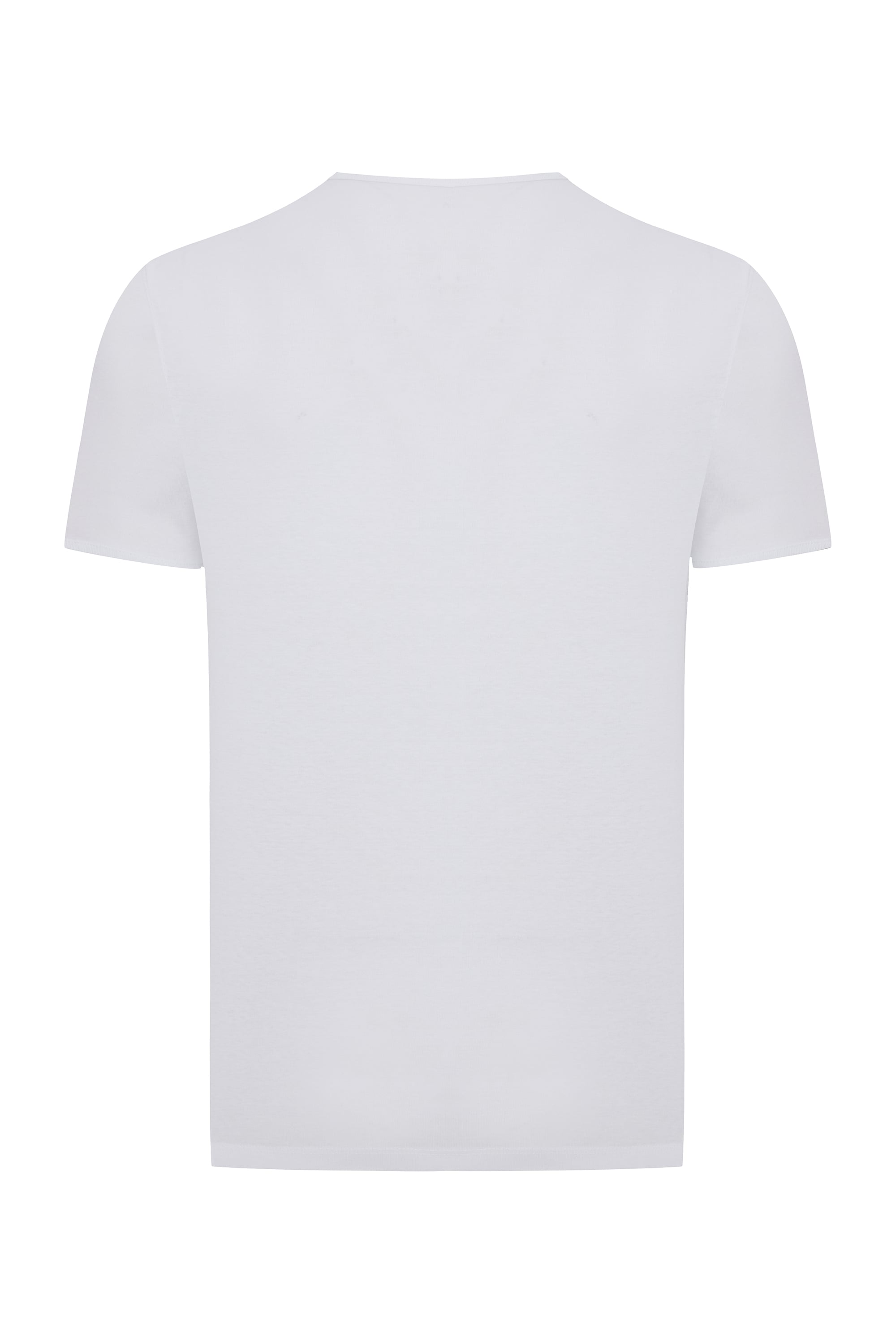 BİSİKLET YAKA KISA KOLLU T-SHIRT