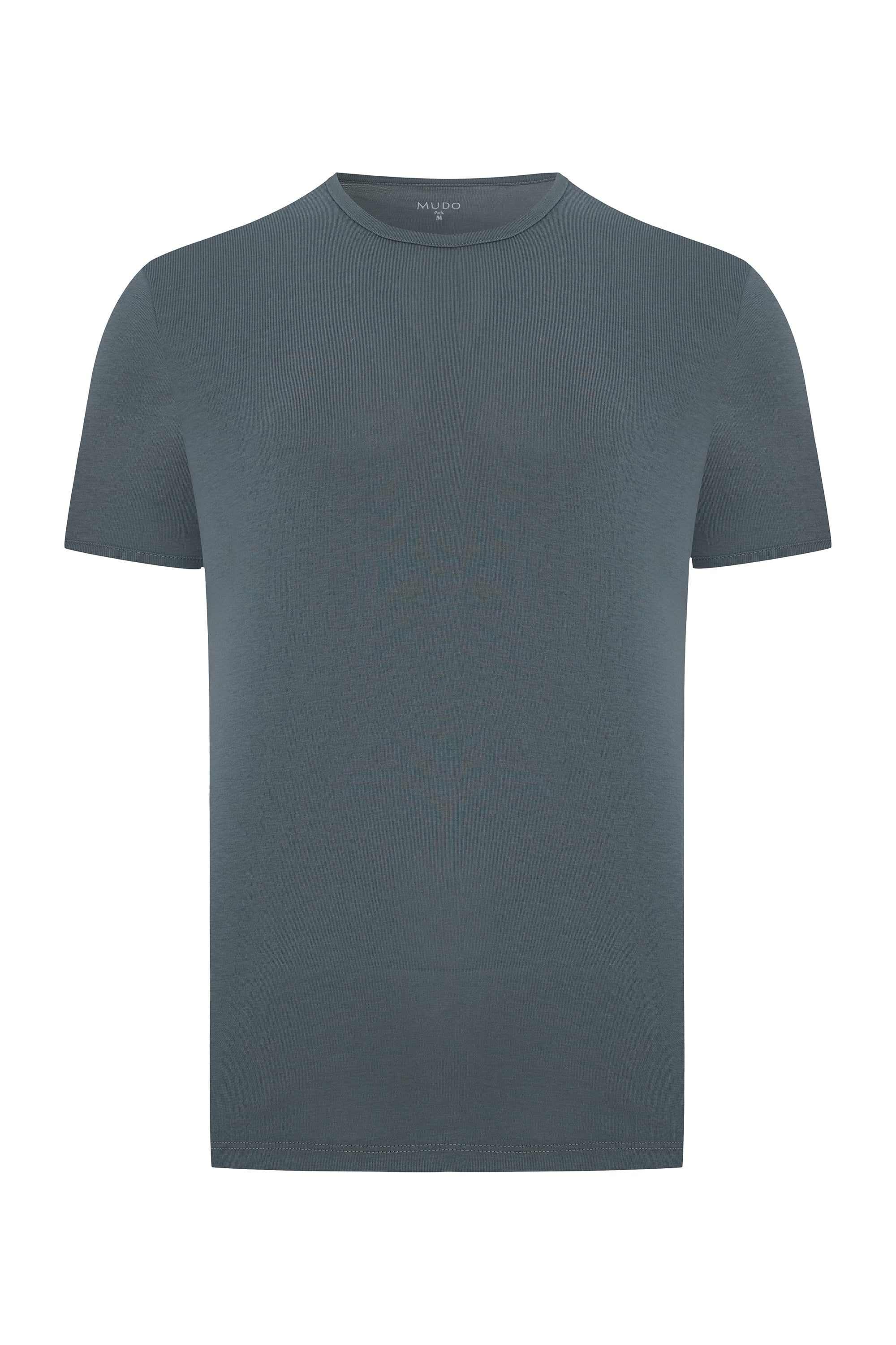 BİSİKLET YAKA KISA KOLLU T-SHIRT