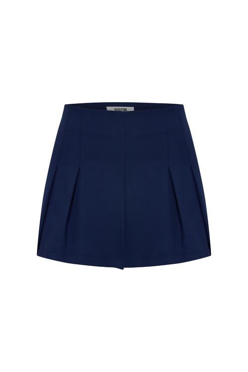  PİLELİ MİNİ ŞORT ETEK