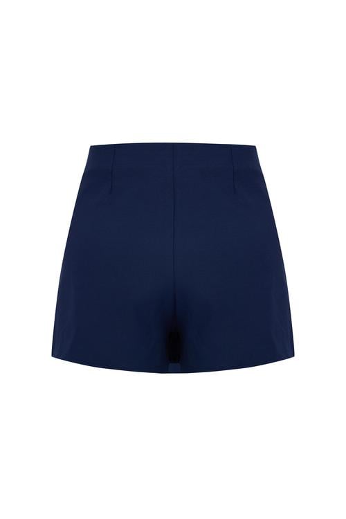  PİLELİ MİNİ ŞORT ETEK