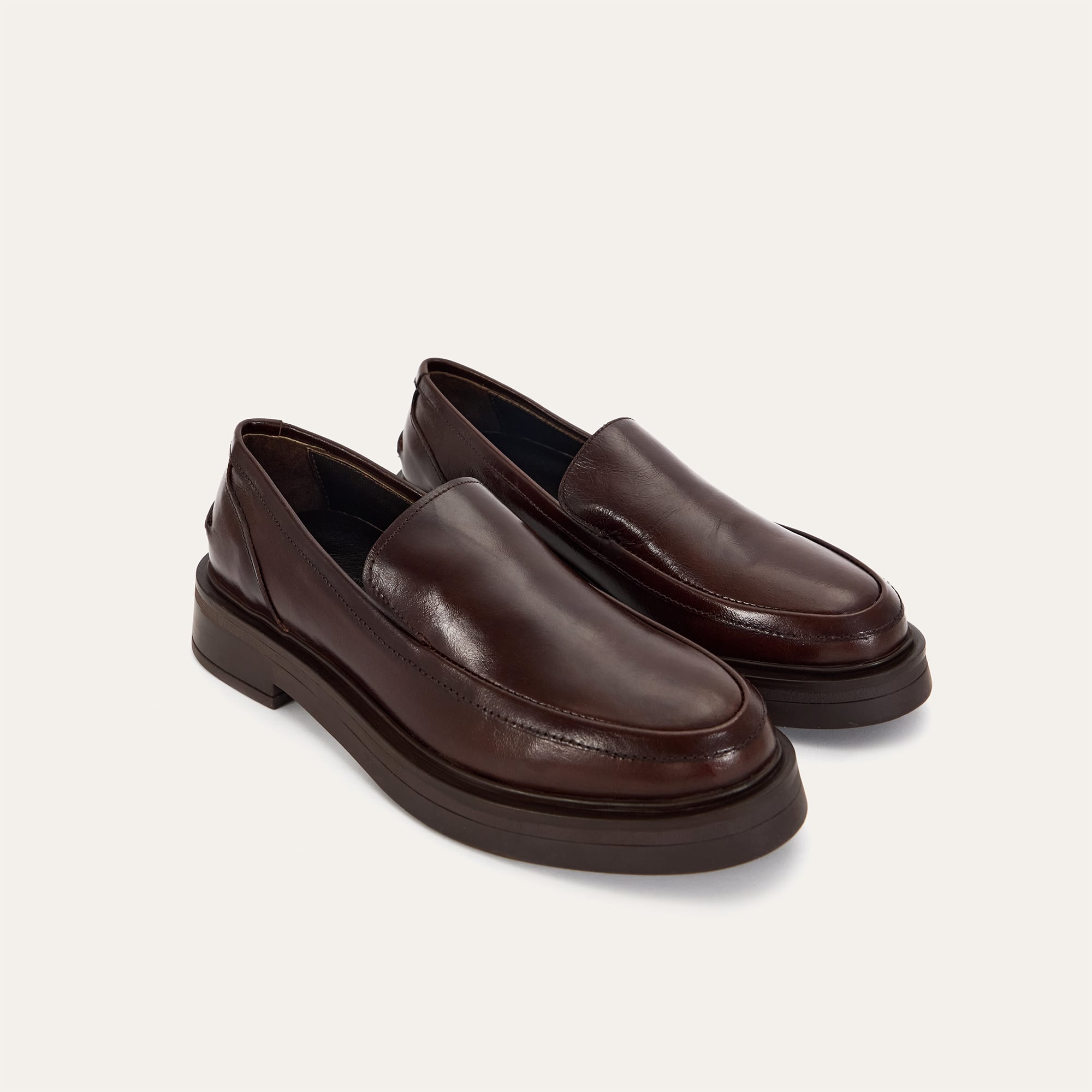 HAKİKİ DERİ LOAFER AYAKKABI