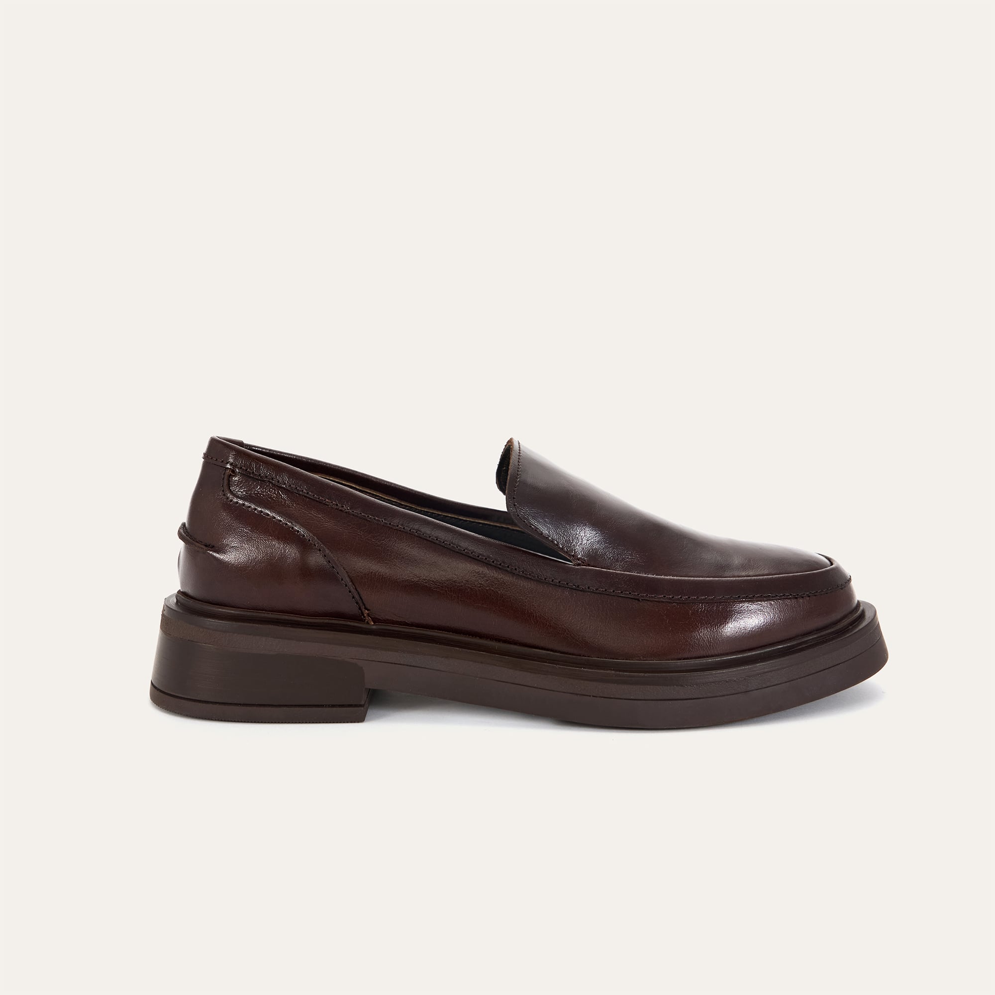 HAKİKİ DERİ LOAFER AYAKKABI