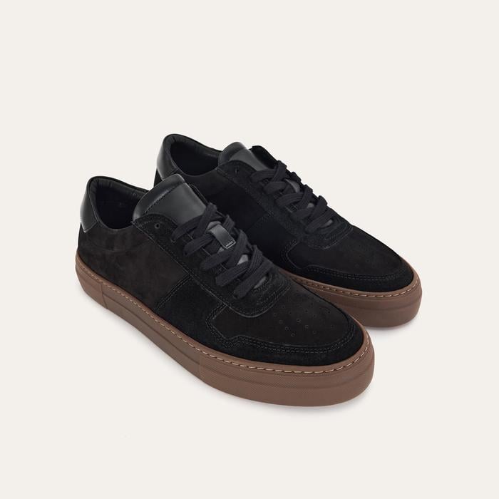 KALIN TABANLI SÜET SNEAKER AYAKKABI