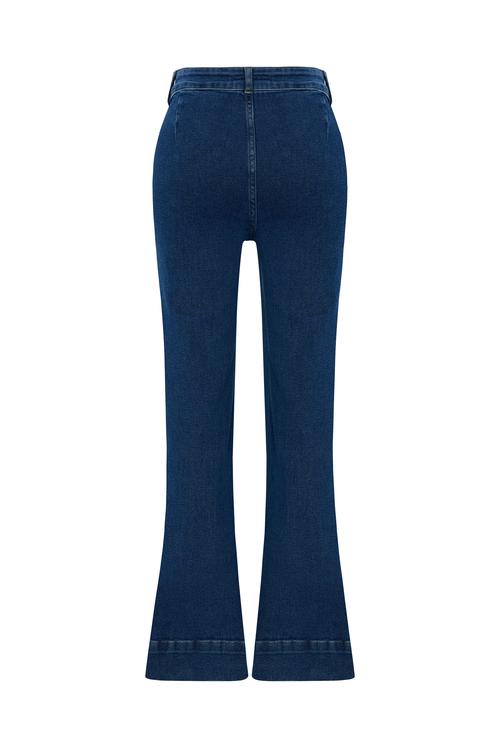  GENİŞ PAÇA JEAN PANTOLON