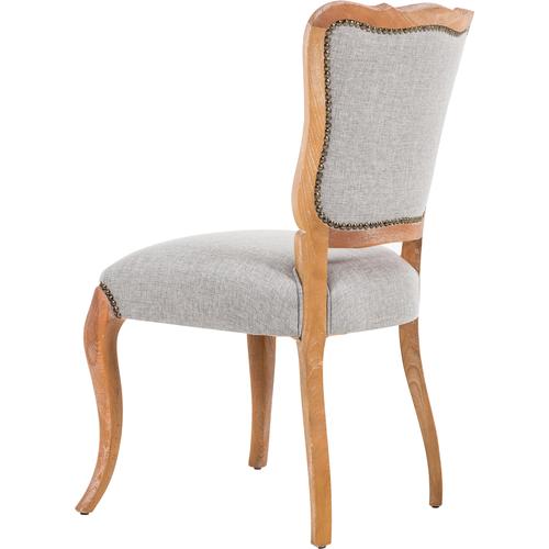  RICCARDO VINTAGE MASİF AHŞAP SANDALYE GRİ