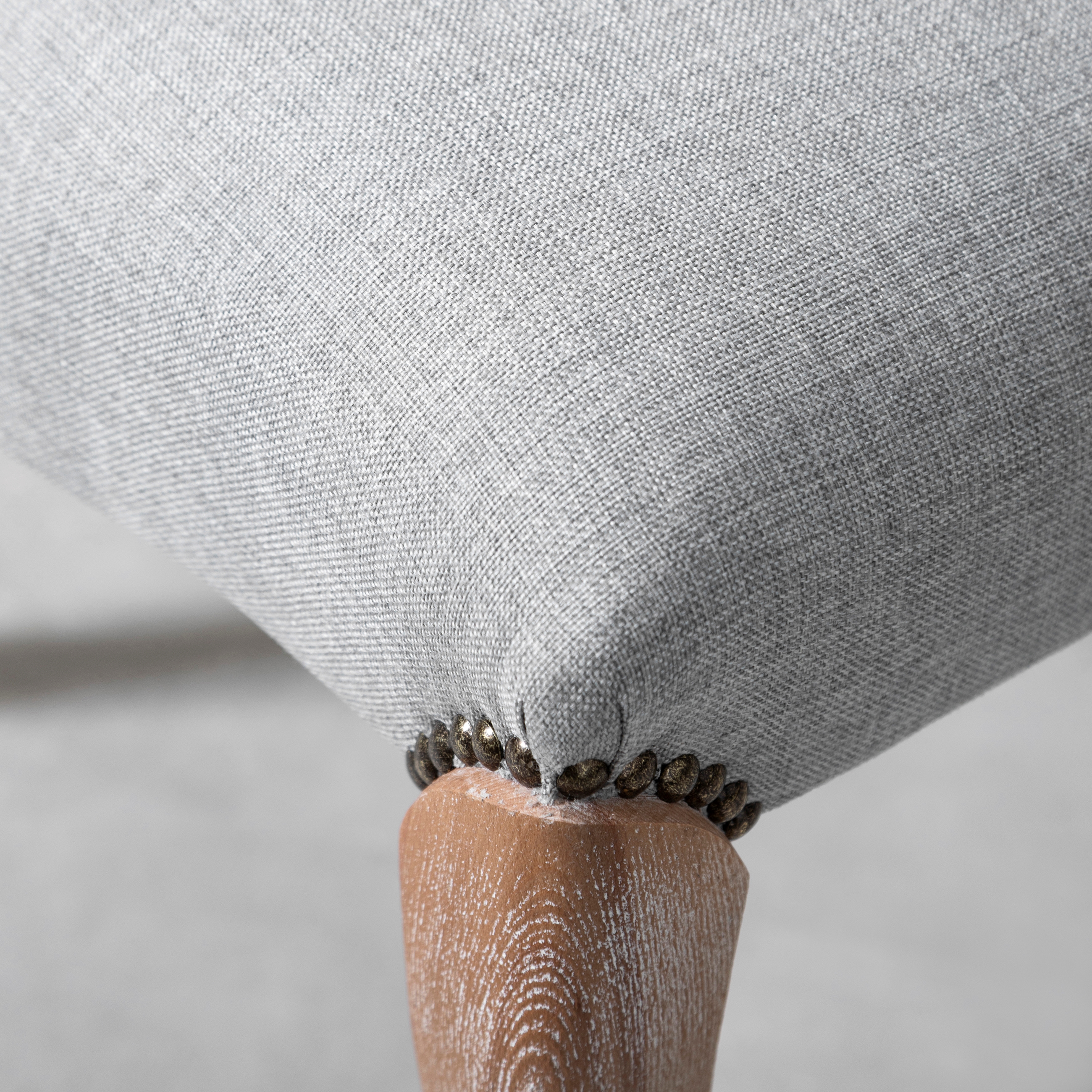 RICCARDO VINTAGE MASİF AHŞAP SANDALYE GRİ