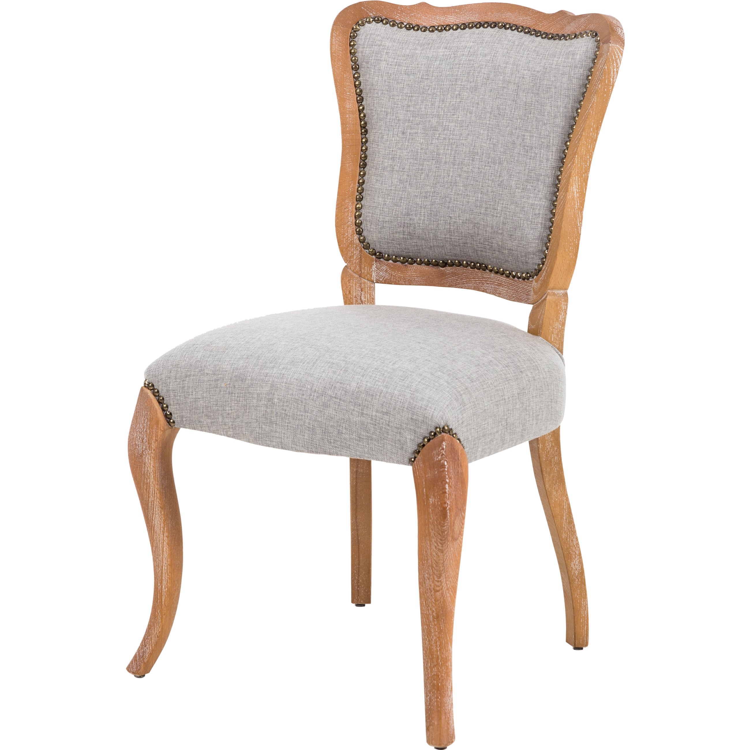 RICCARDO VINTAGE MASİF AHŞAP SANDALYE GRİ