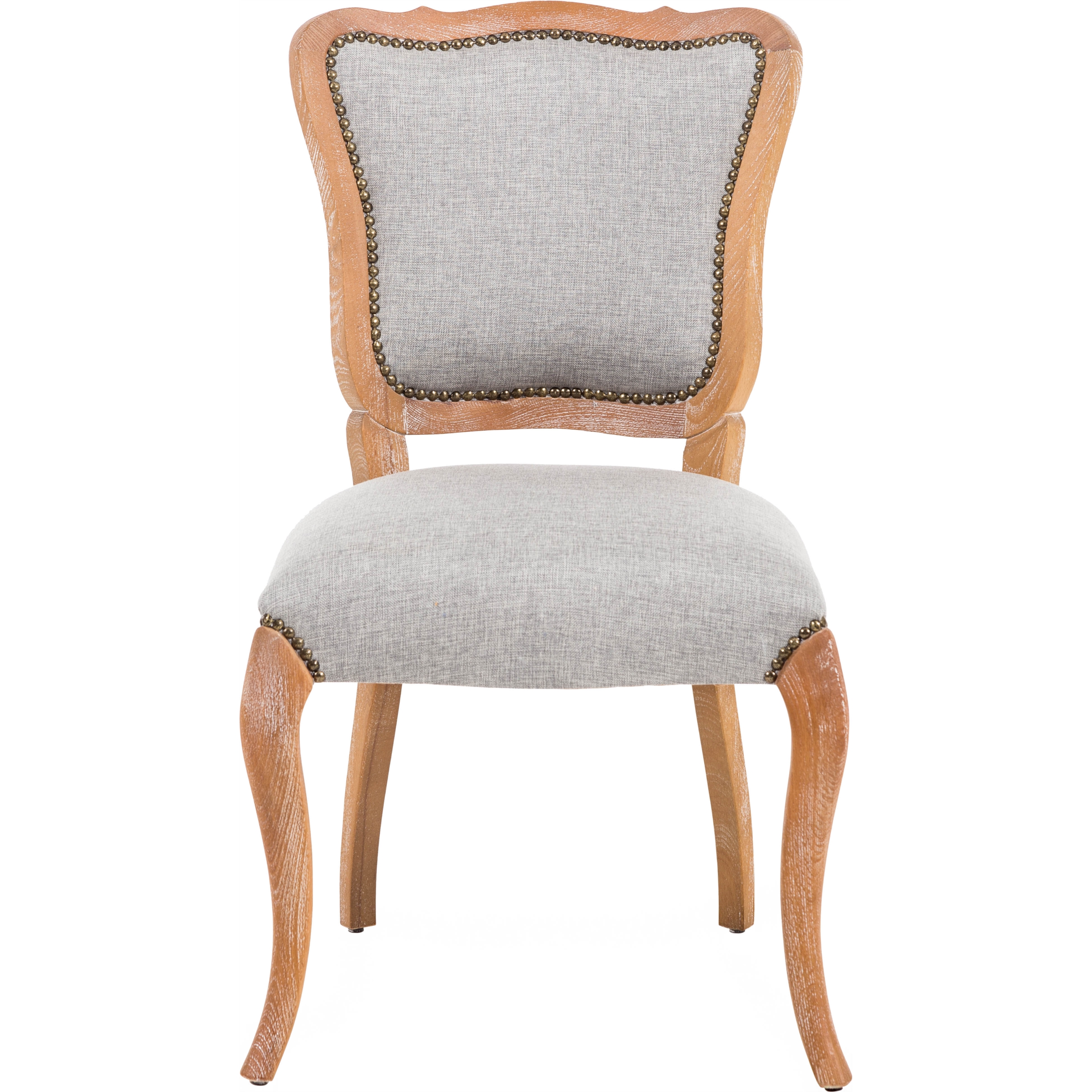 RICCARDO VINTAGE MASİF AHŞAP SANDALYE GRİ