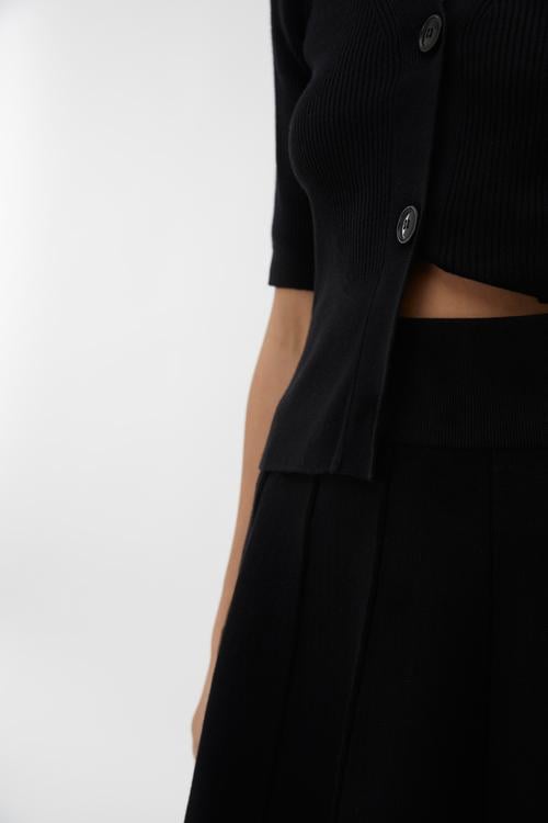  PİLELİ BELİ LASTİKLİ ETEK