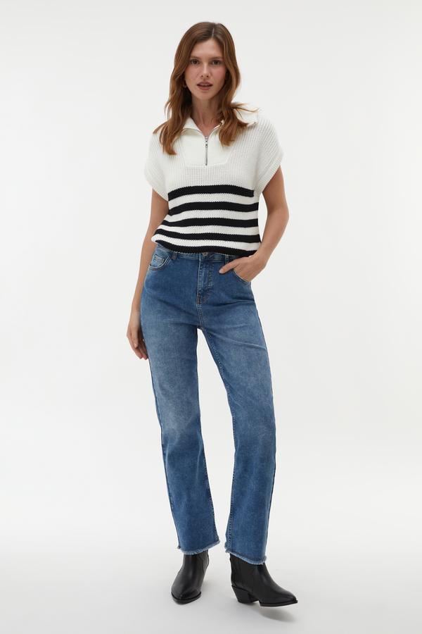 CROPPED JEAN PANTOLON