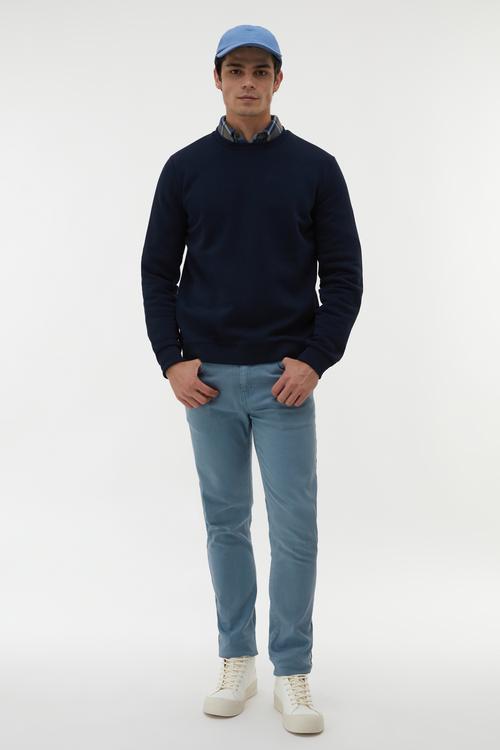  BİSİKLET YAKA UZUN KOLLU SWEATSHIRT