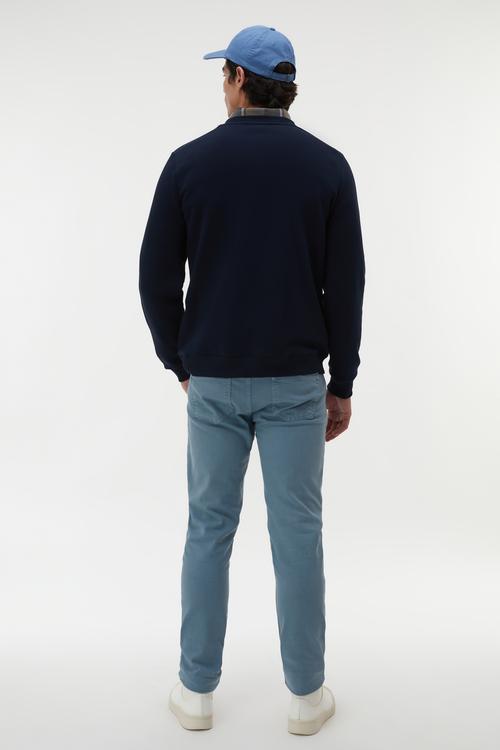  BİSİKLET YAKA UZUN KOLLU SWEATSHIRT