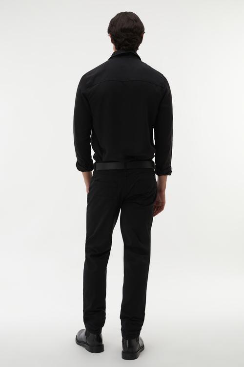 REGULAR FIT TEK CEPLİ UZUN KOLLU GÖMLEK