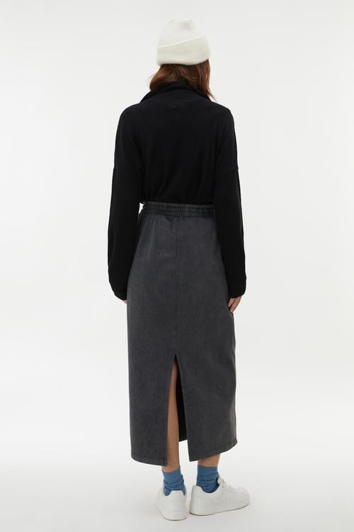  BELİ LASTİKLİ MAXI ETEK