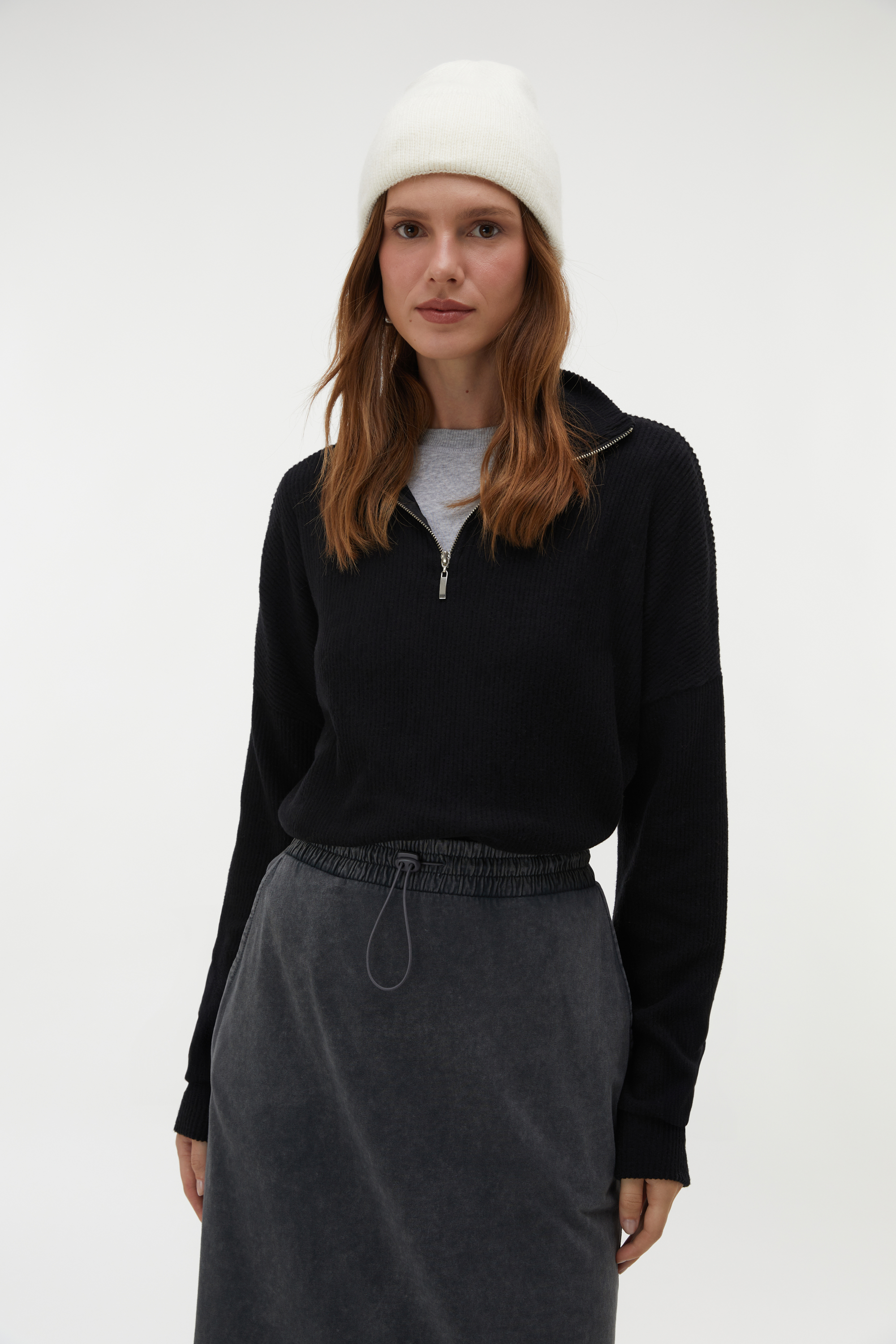 BELİ LASTİKLİ MAXI ETEK