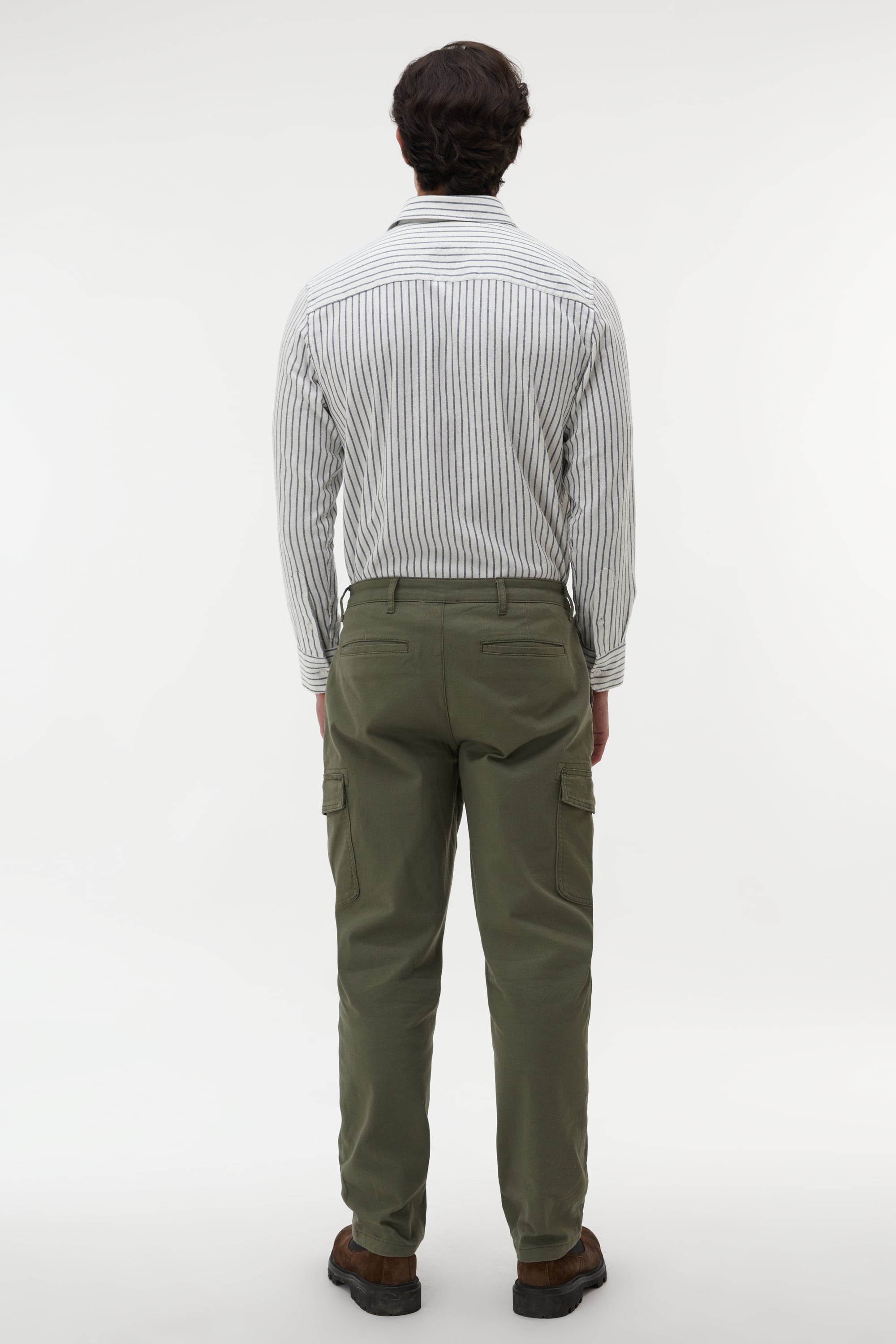 ÇİZGİLİ REGULAR FIT UZUN KOLLU GÖMLEK