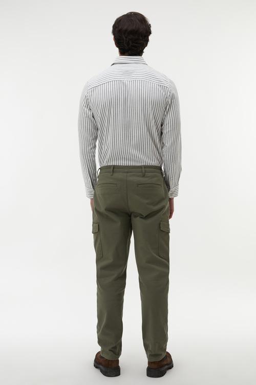 ÇİZGİLİ REGULAR FIT UZUN KOLLU GÖMLEK