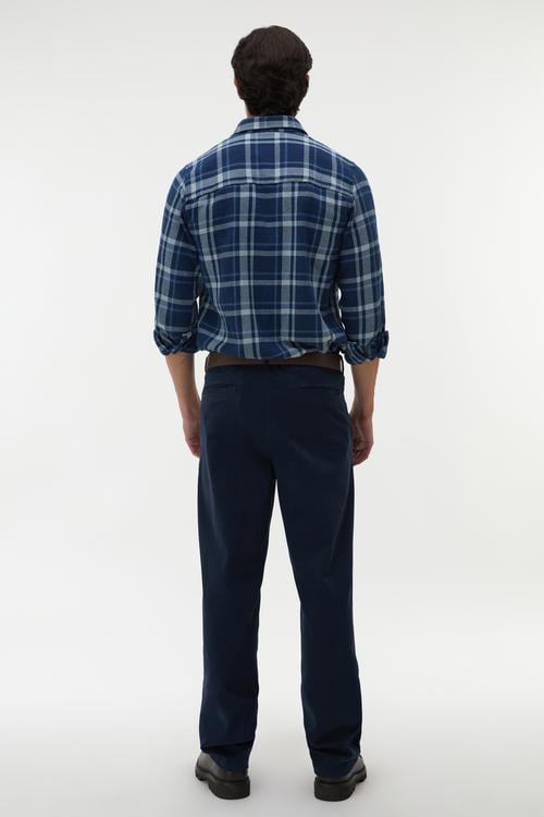 PAMUKLU EKOSELİ REGULAR FIT GÖMLEK