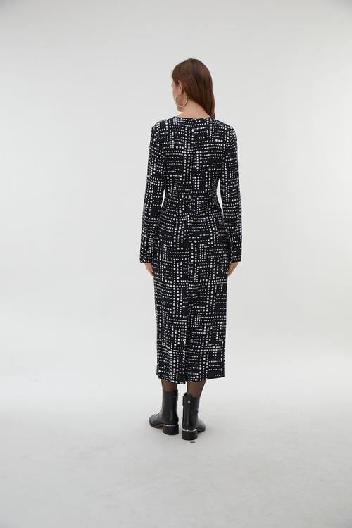 VİSKOZ MİDİ ELBİSE