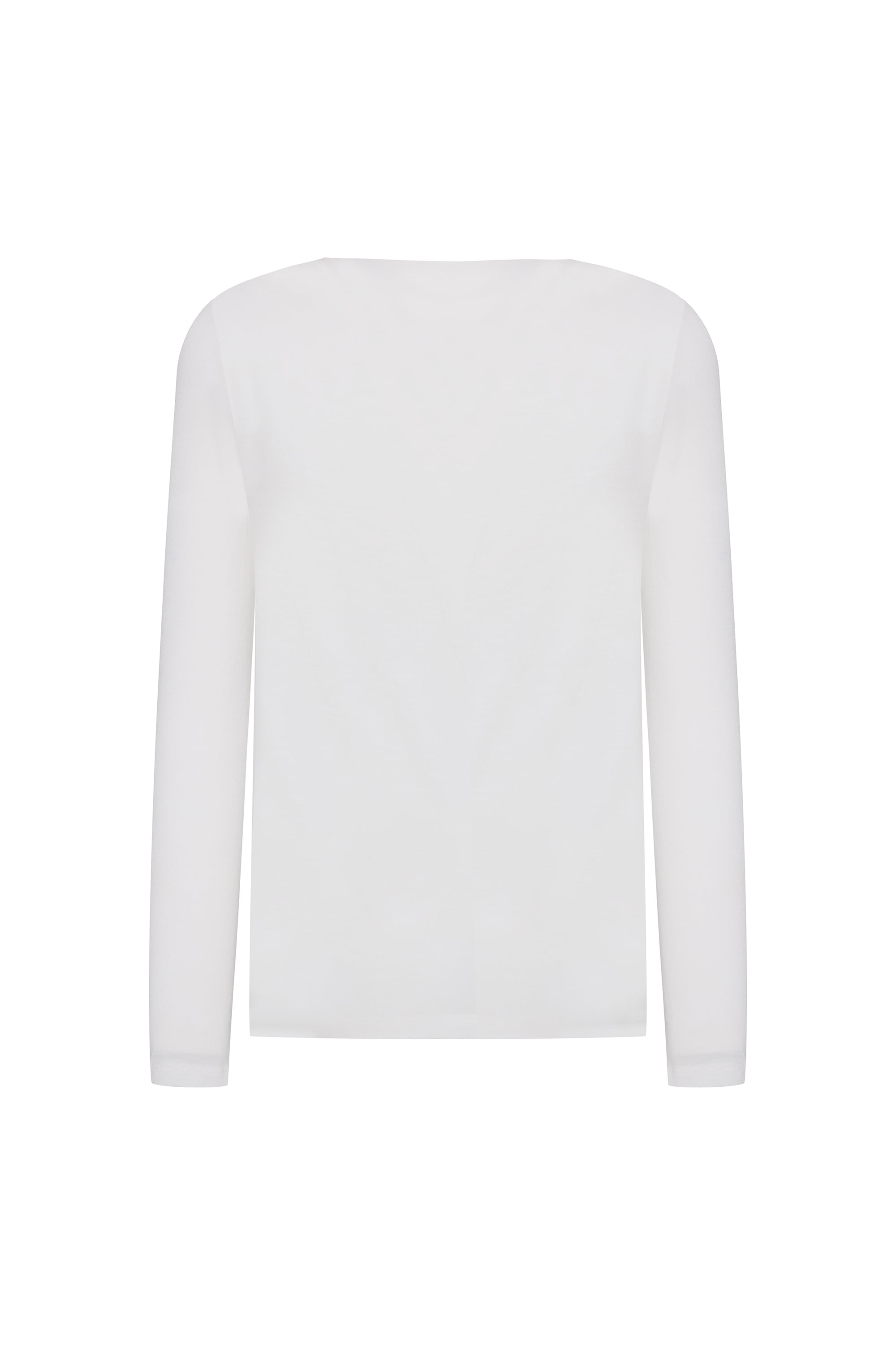 V YAKA UZUN KOLLU T-SHIRT