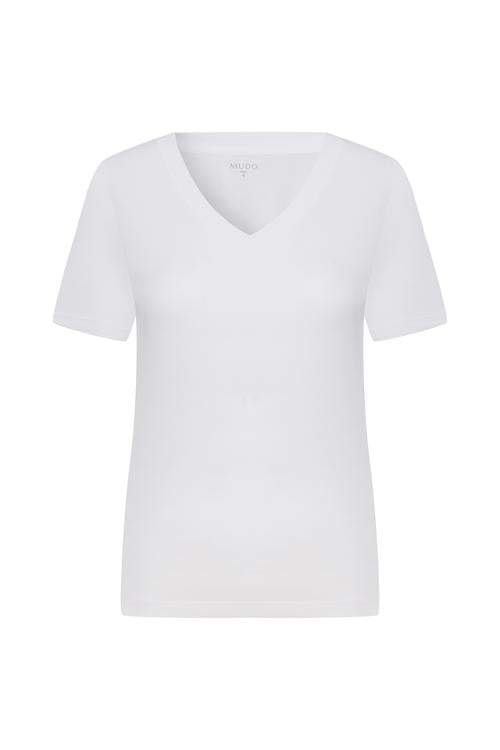  PAMUKLU V YAKA T-SHIRT