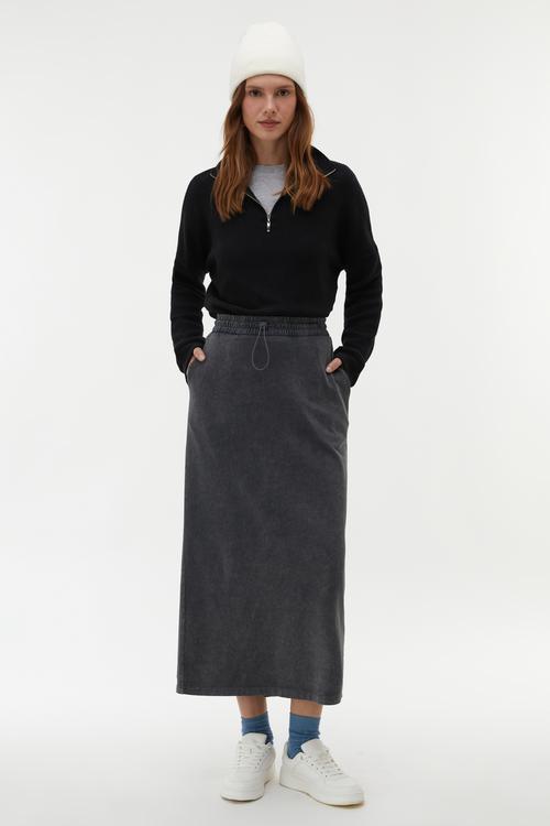  BELİ LASTİKLİ MAXI ETEK