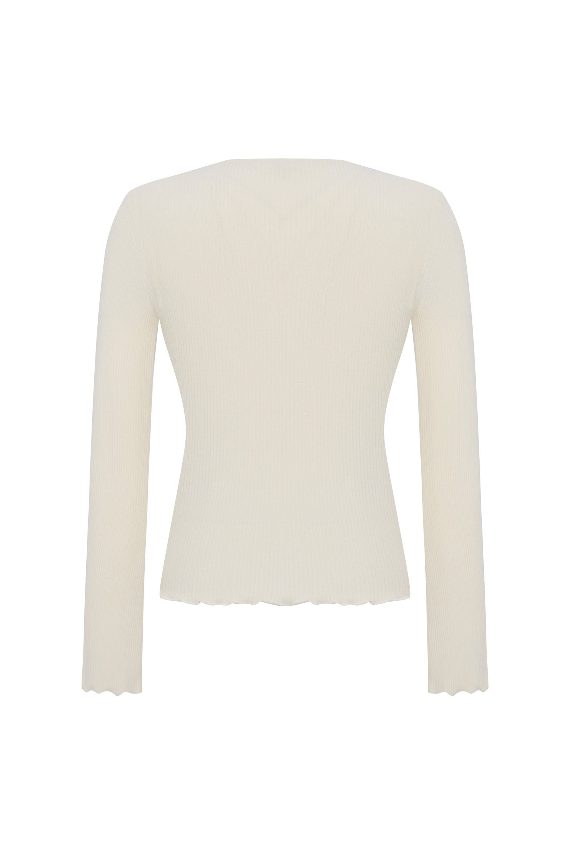 FİTİLLİ DİK YAKA BLUZ