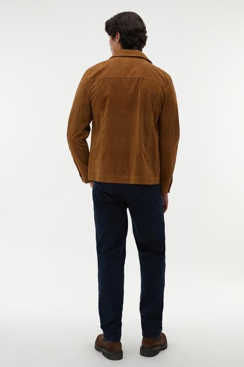  SÜET GÖRÜNÜMLÜ TRUCKER CEKET