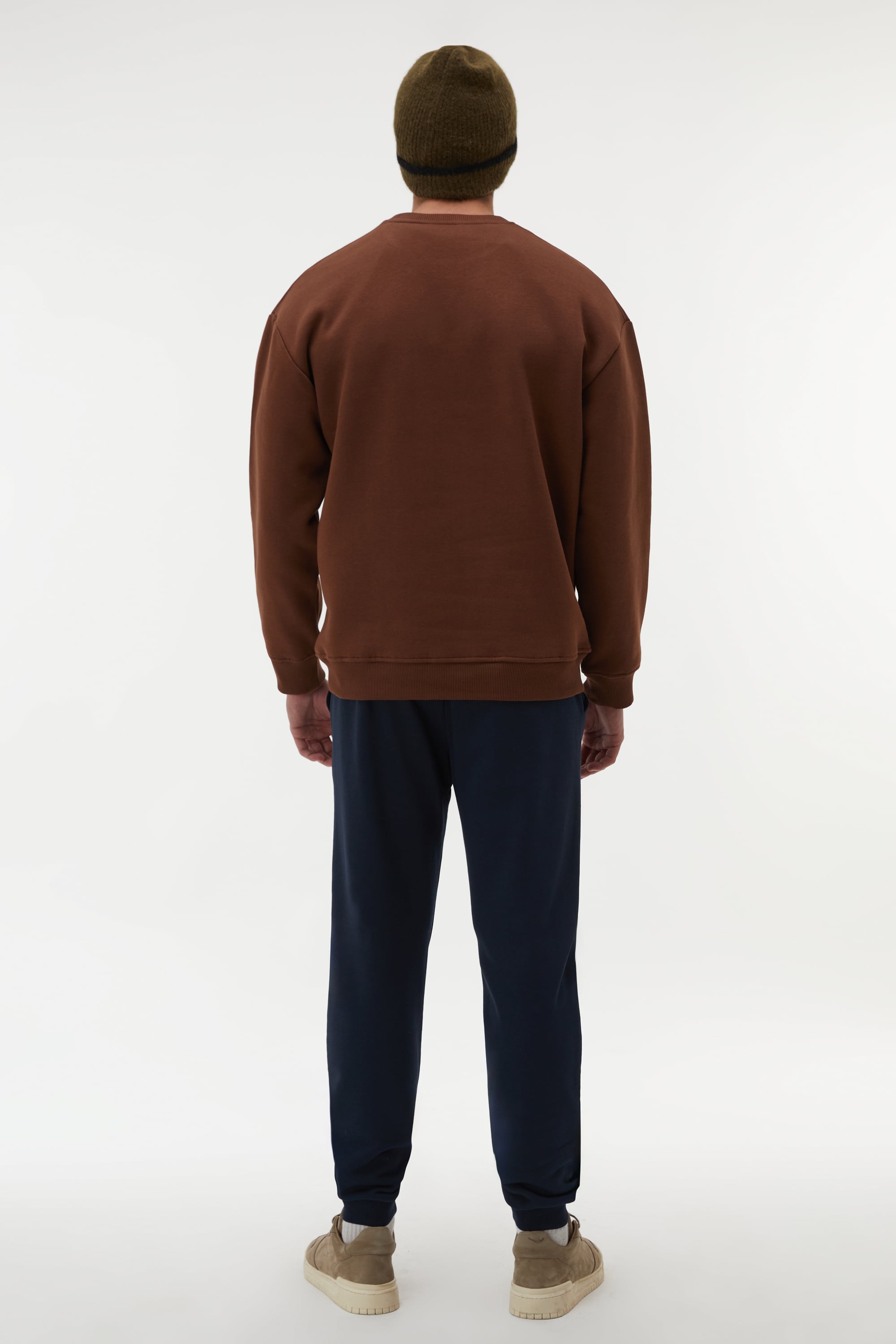 BİSİKLET YAKA SWEATSHIRT