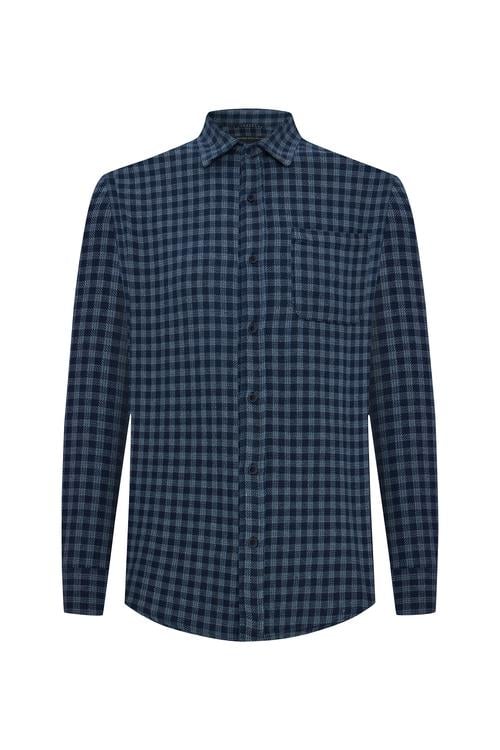 EKOSELİ REGULAR FIT UZUN KOLLU GÖMLEK