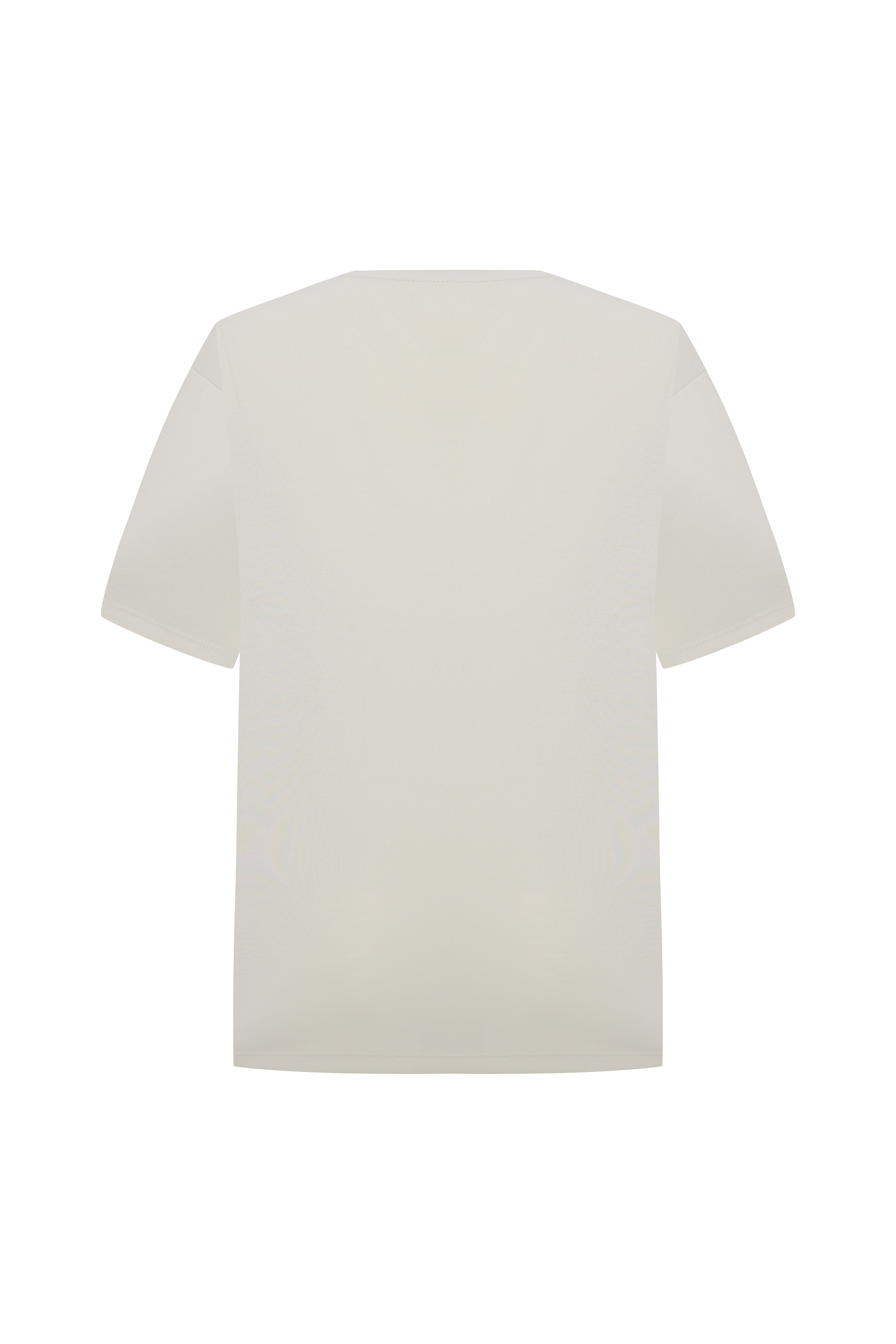 LOOSE FIT BİSİKLET YAKA T-SHIRT