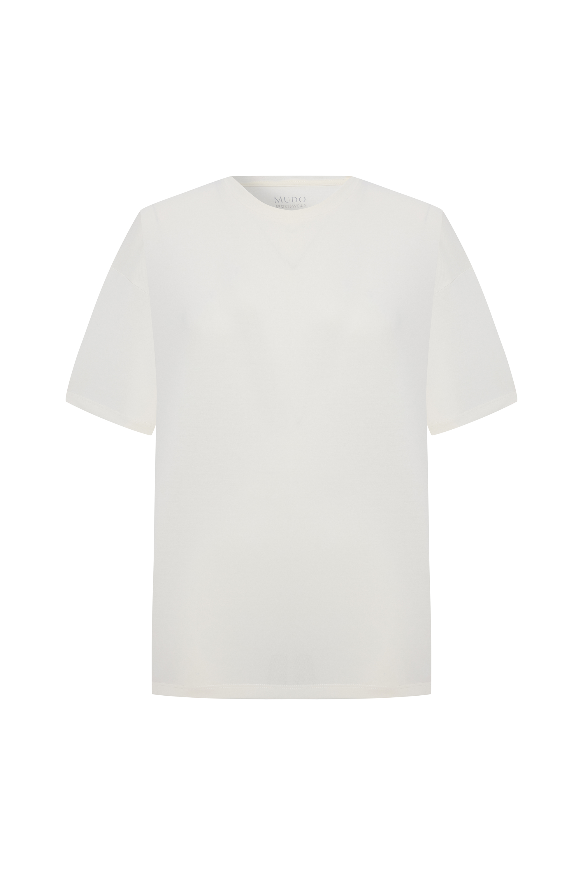 LOOSE FIT BİSİKLET YAKA T-SHIRT