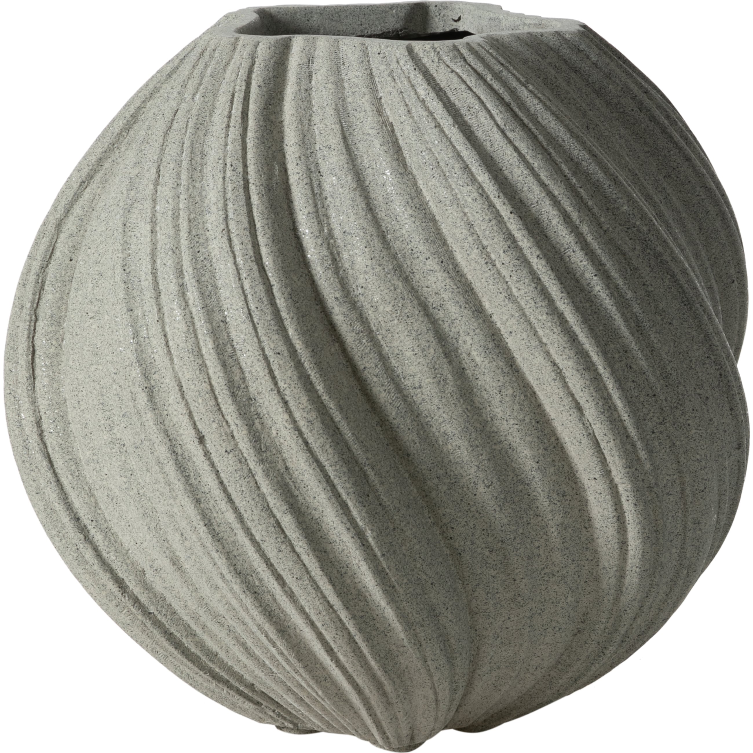 SPIRAL VAZO BEJ 34X32CM