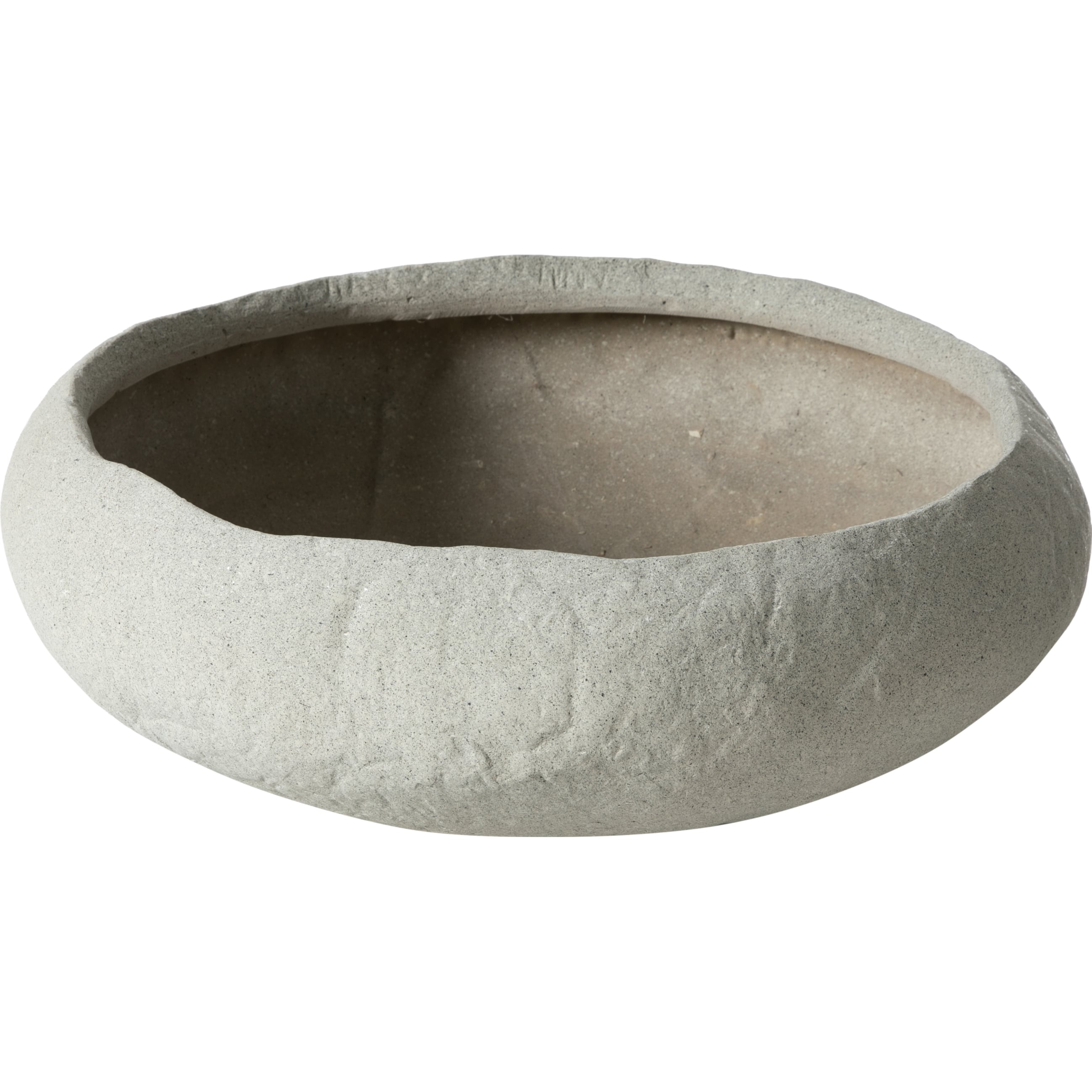 EARTH DEKORATİF KASE BEJ 55X50X20CM