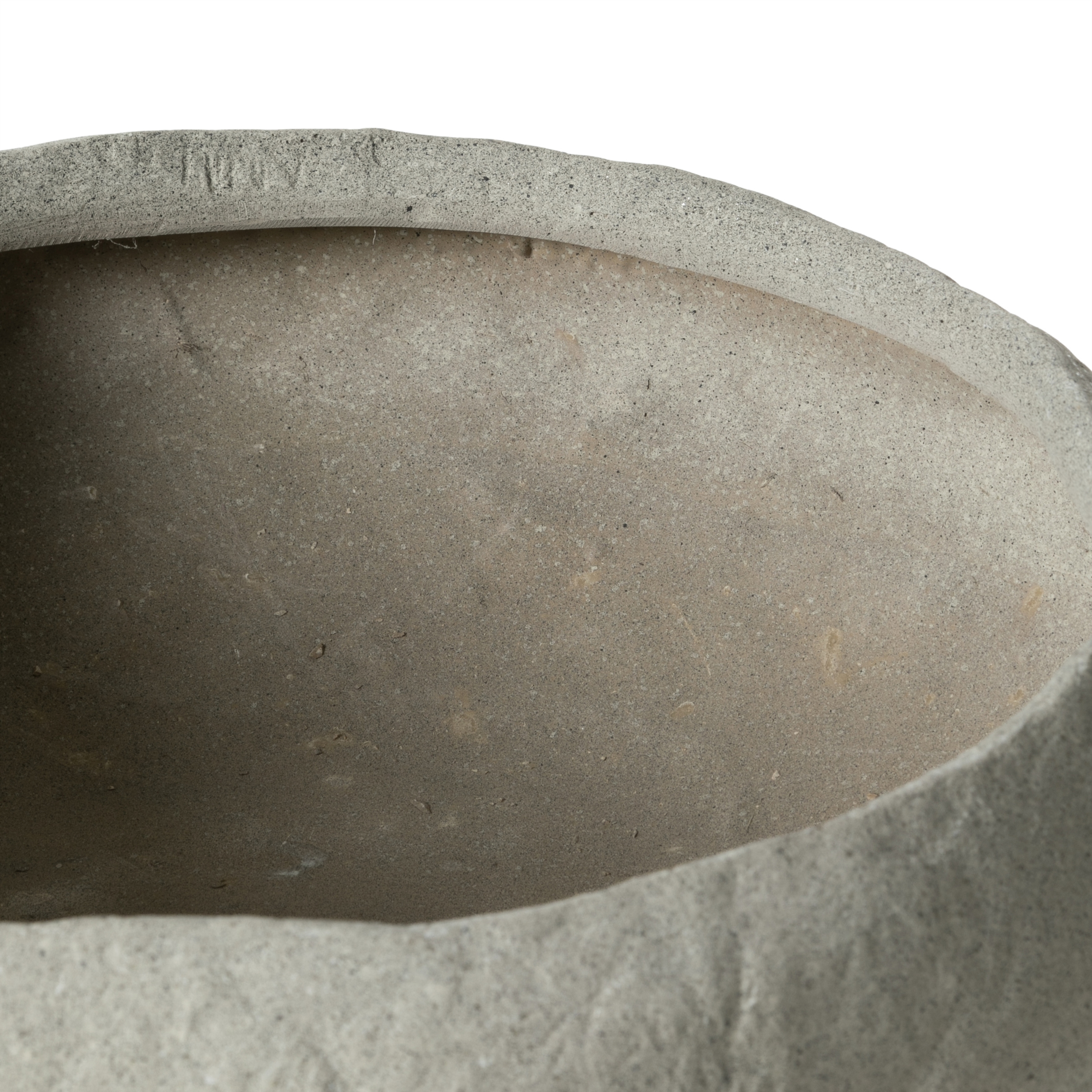 EARTH DEKORATİF KASE BEJ 55X50X20CM