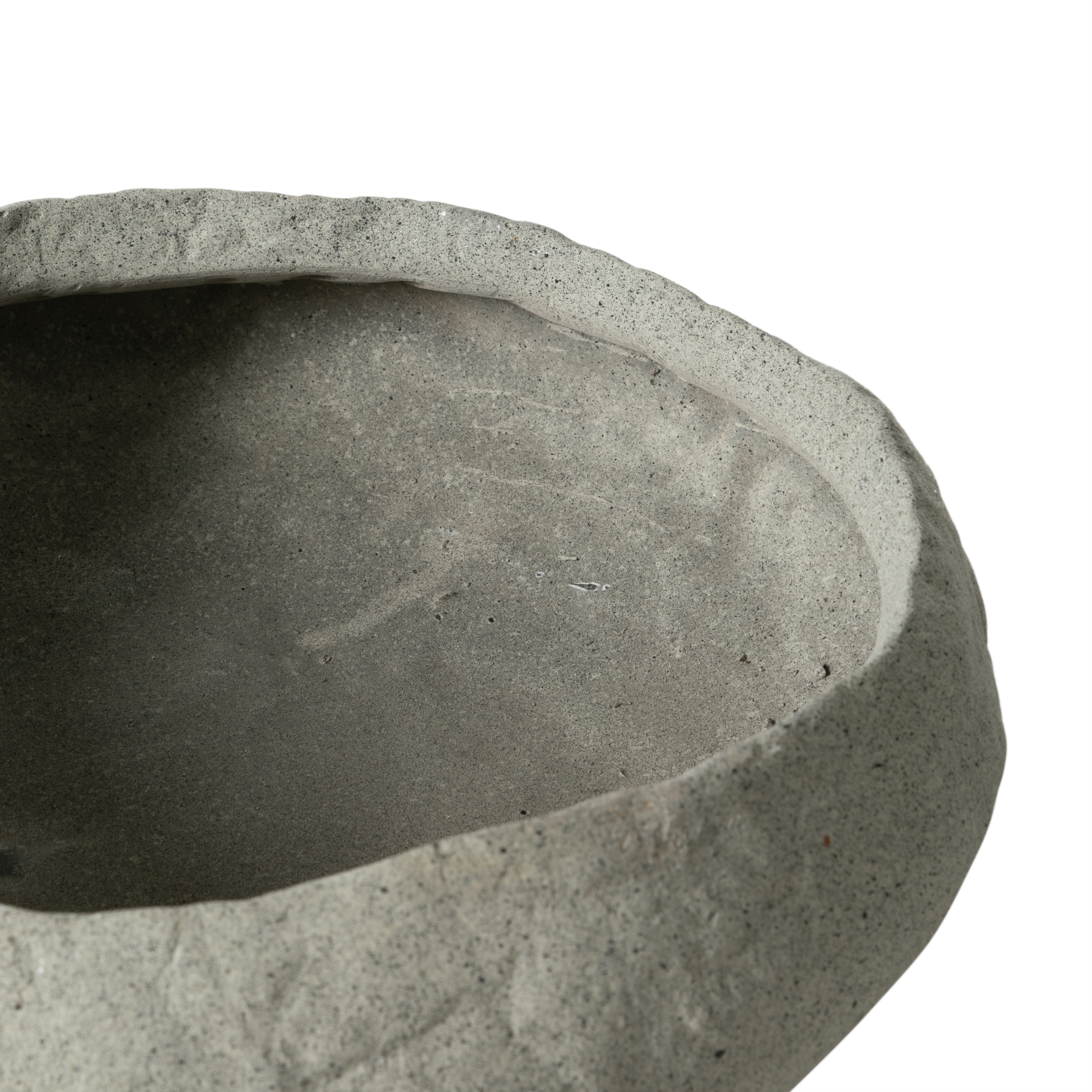 EARTH DEKORATİF KASE BEJ 43X39X15CM